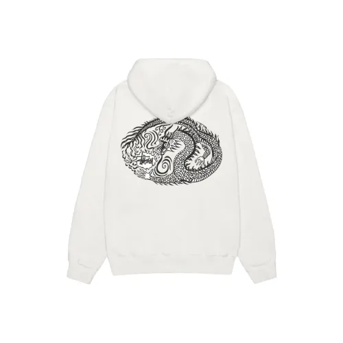 Stussy Holiday FW23 MOSAIC DRAGON HOODIE ПИГМЕНТ Окрашенный Свитшот Унисекс