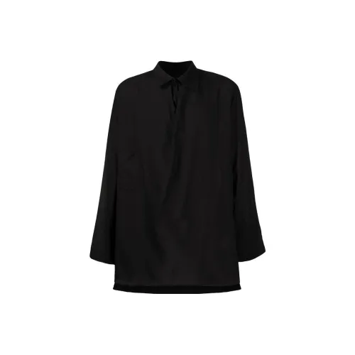 Yohji Yamamoto Черные Мужские Рубашки