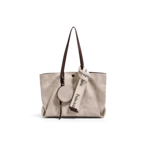 CLEVER KETCH Микрофибра Синтетическая Кожа Сумка-тоут Сумка через плечо Женская Абрикос