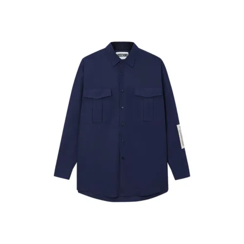 MOSCHINO Мужские Синие Рубашки