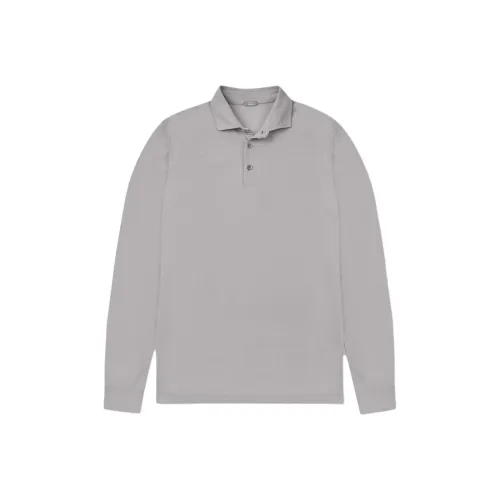 Zanone Серый Мужской Поло