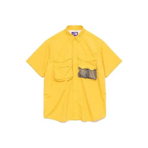 THE NORTH FACE PURPLE LABEL Рубашка Унисекс Желтая