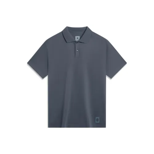 LINING Sports Trend Series Поло Мужское Эбеново-Черное