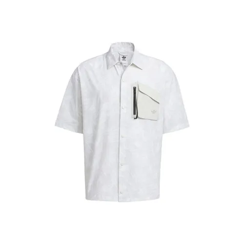 Adidas Originals Светло-Серые Мужские Рубашки