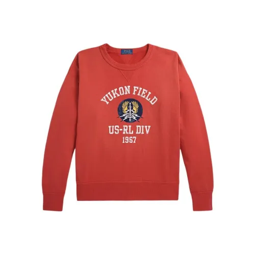 Polo Ralph Lauren SS24 Свитшот Мужской Кирпично-Красный