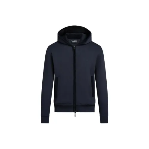 EMPORIO ARMANI EA FW24 Свитшот Мужской Темно-синий