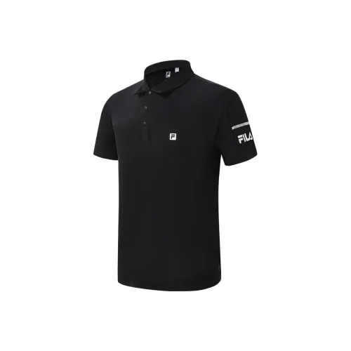 FILA Мужская черная поло