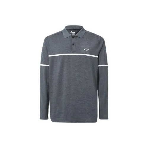 Oakley Темно-серый Мужская Поло