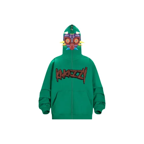KAKAZZY Зеленая Унисекс Толстовка