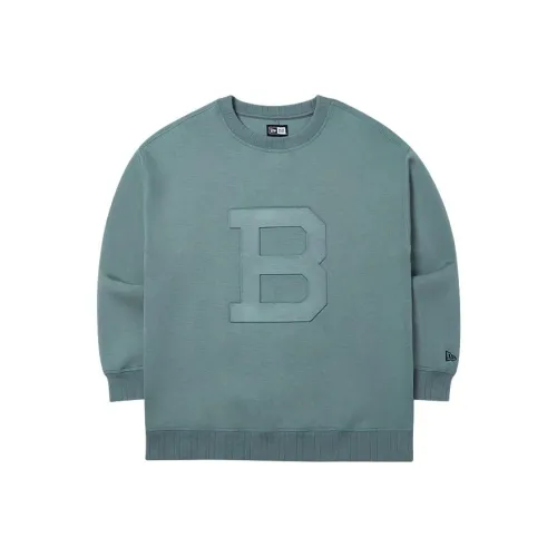 New Era x MLB Base Logo SS24 Брук Los Angeles Dodgers Свитшот Мужской Зеленый