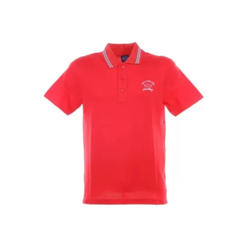 Paul Shark Yachting Поло Мужское Красное