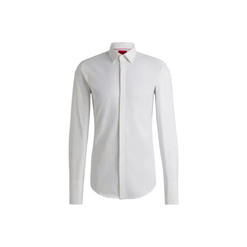 Hugo Boss Белые Мужские Рубашки