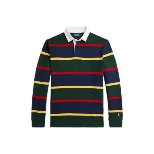 Polo Ralph Lauren The ICONIC Регби Рубашка Поло Мужская Зеленая