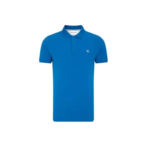 CALVIN KLEIN Поло Мужское Синее