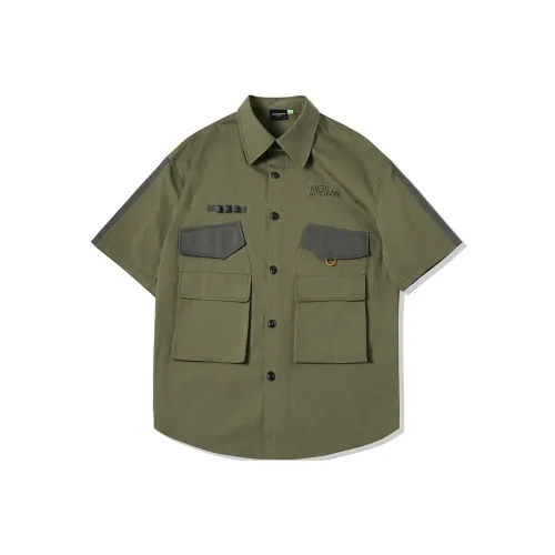 EPTISON Армейский зеленый Унисекс Рубашки