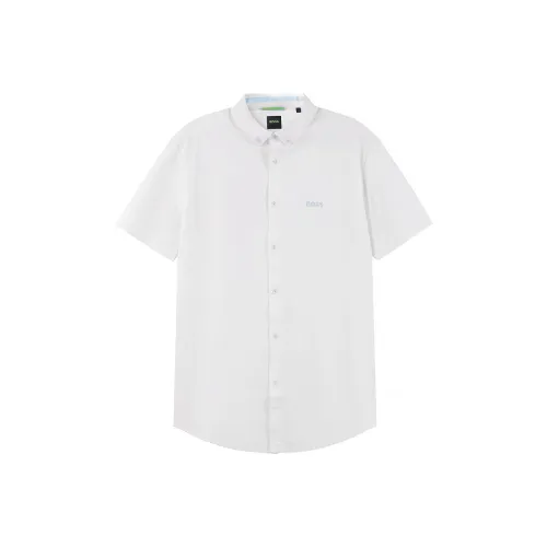 Hugo Boss Белые Мужские Рубашки