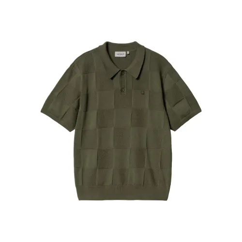 Carhartt WIP Polo Мужское Армейский Зеленый