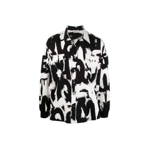 Alexander McQueen Белые Мужские Рубашки