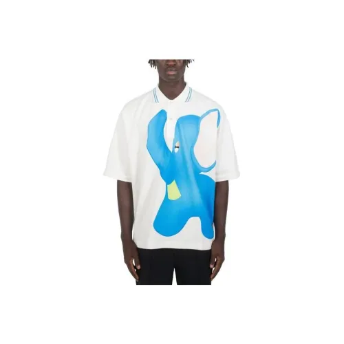 JW Anderson Белая Мужская Поло