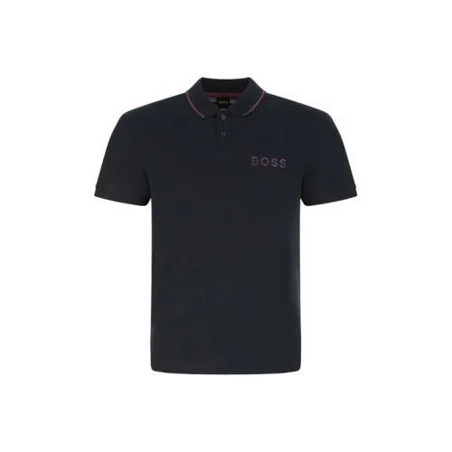 Hugo Boss Мужская черная поло