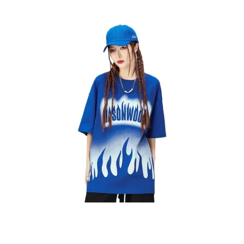 JASONWOOD T-Shirt Унисекс Цветной Синий