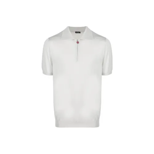 KITON Мужская рубашка с коротким рукавом