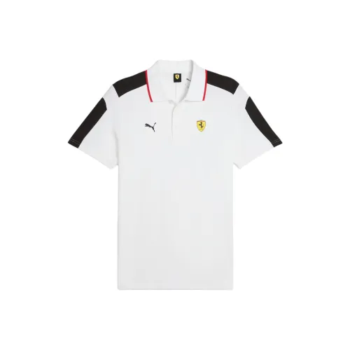 PUMA Белая Мужская Поло