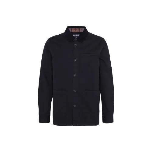 BARBOUR Темно-синие мужские рубашки