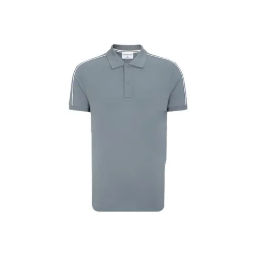 Calvin Klein Gray Men's Polo  
Кальвин Кляйн Серый Мужской Поло