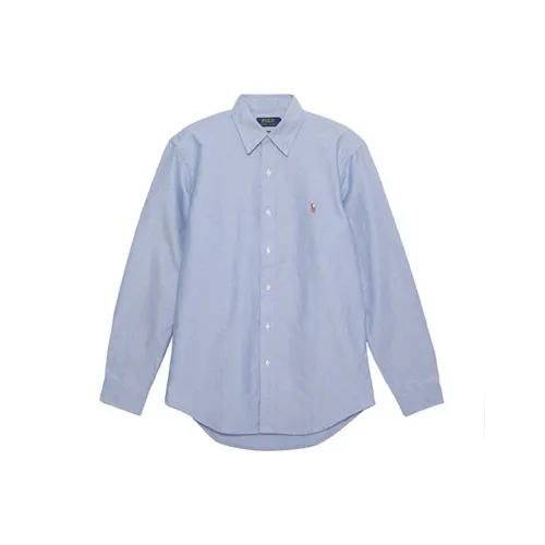 Polo Ralph Lauren Рубашка Мужская Светло-Синяя