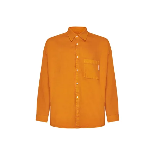 MARNI Апельсин Мужские Рубашки
