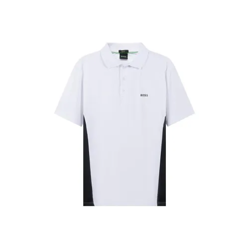 Hugo Boss Белая Мужская Поло