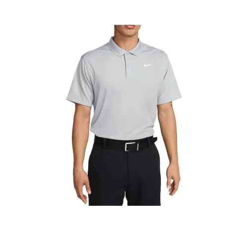 nike Dri Fit Victory Polo Мужской Wolf Gray White