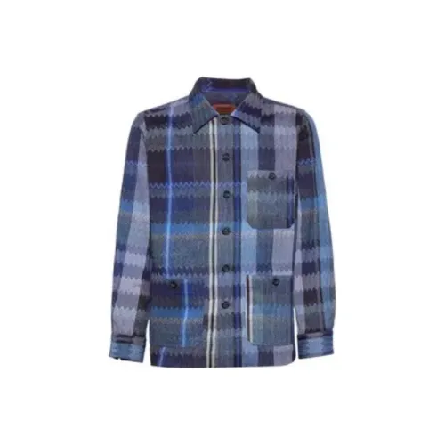 MISSONI Мужские Синие Рубашки