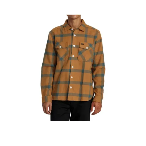 RVCA CAMEL Мужские рубашки