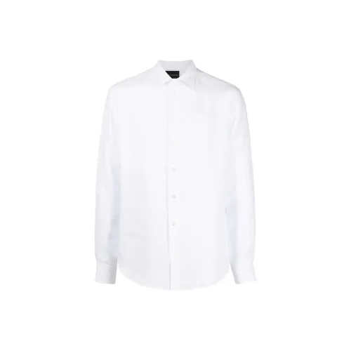 EMPORIO ARMANI Белые Мужские Рубашки
