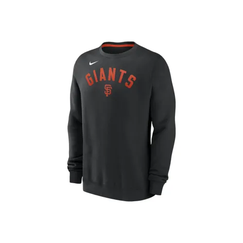 Nike San Francisco Giants Классический Свитшот Мужской Черный