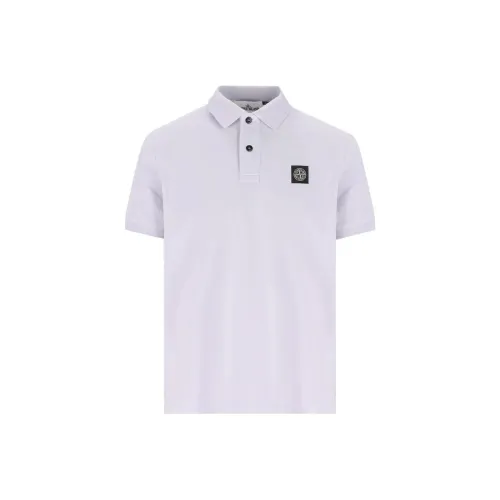 Stone Island Light Purple Men's Polo