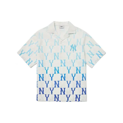 MLB Base Logo New York Yankees Рубашка Унисекс Blue