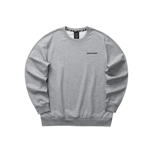 Skechers Colorful Толстовка Мужская Средний Фотиния Серый