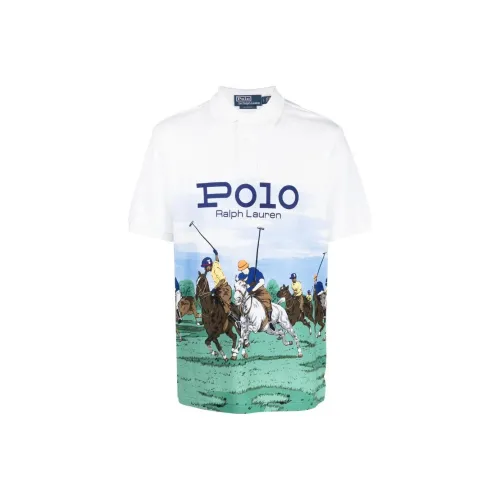 Polo Ralph Lauren Белый Мужской Поло