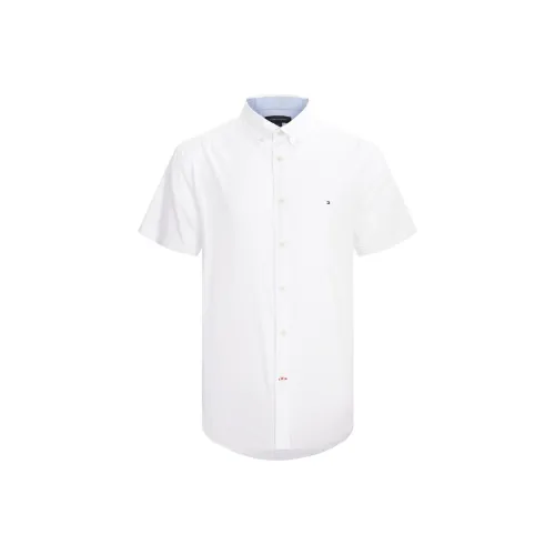 Tommy Hilfiger Облако Bath Белый 110 Мужские Рубашки