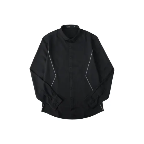 Pin Li Черные Мужские Рубашки