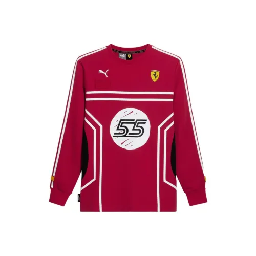 PUMA X JOSHUA VIDES Красный Мужской Свитшот