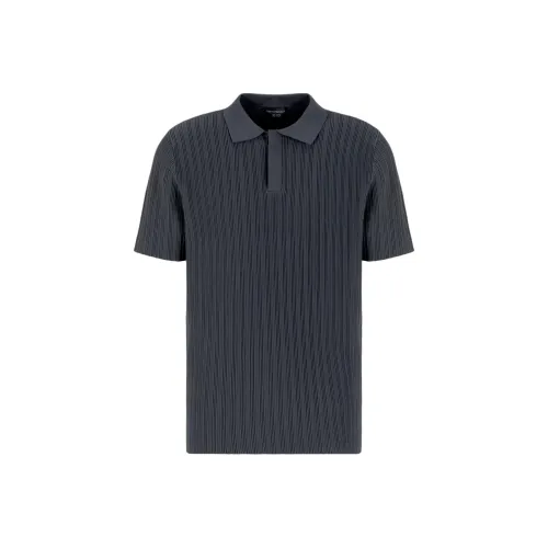 EMPORIO ARMANI Поло Мужское Серого цвета