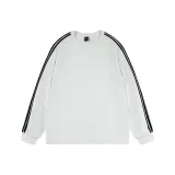 Белый (100% хлопок, с длинными рукавами, улучшенный)