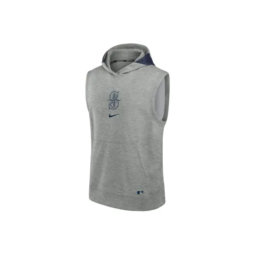 nike Seattle Mariners Аутентичная коллекция Early Work Свитшот Мужской Серый