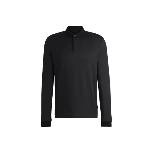 Hugo Boss Поло Мужское Черное