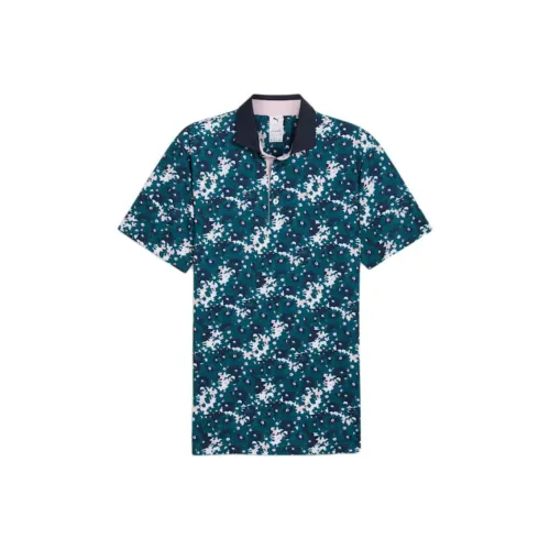 PUMA X ARNOLD PALMERFloral MATTR Поло Мужское Cool Зеленый