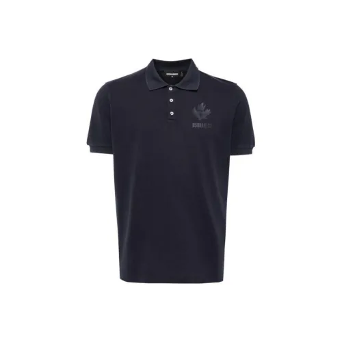 DSQUARED 2 Blue Men's Polo